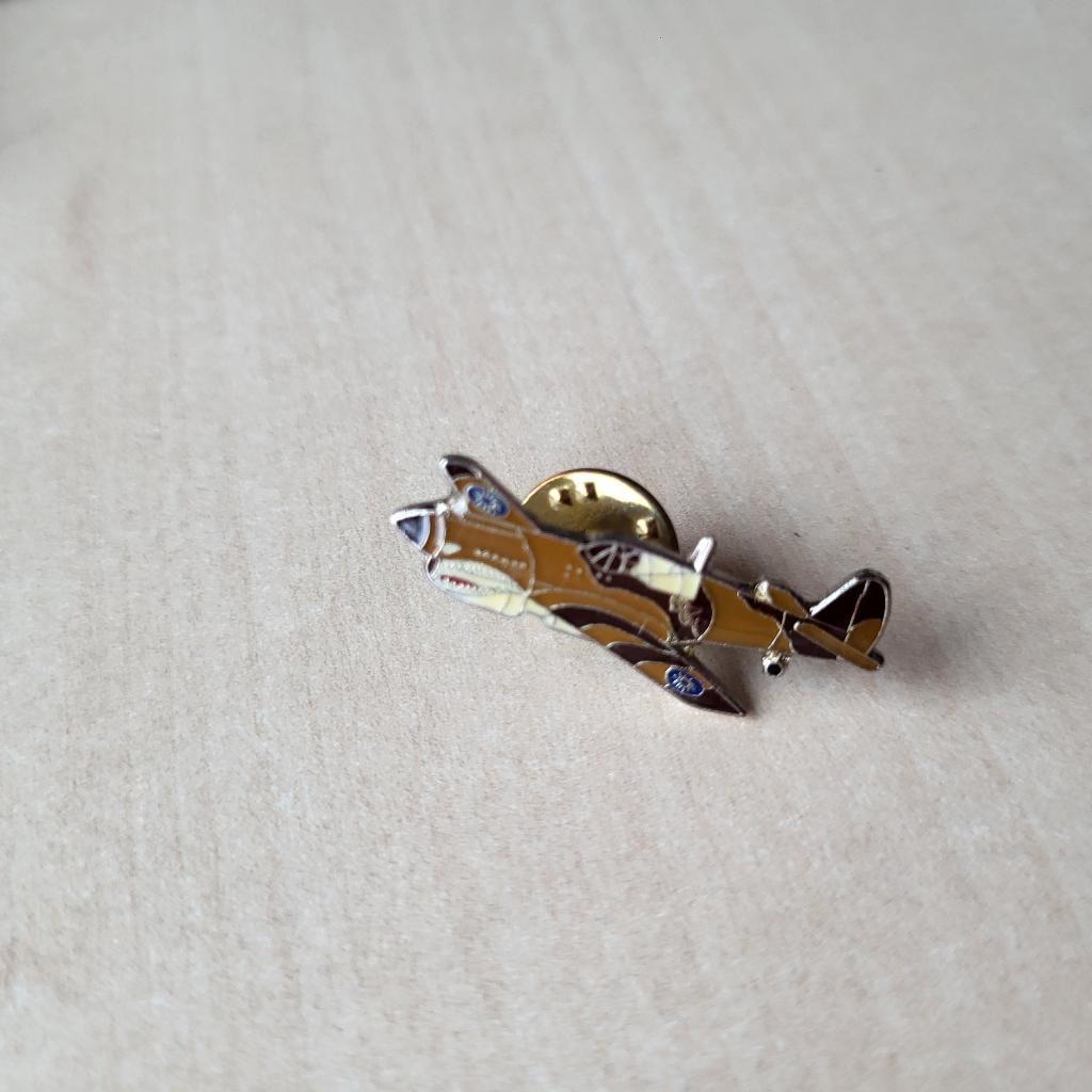 Curtiss P-40 Warhawk Vliegtuig pin, Niet vindbaar, Niet vindbaar, Luchtmacht, Nederland