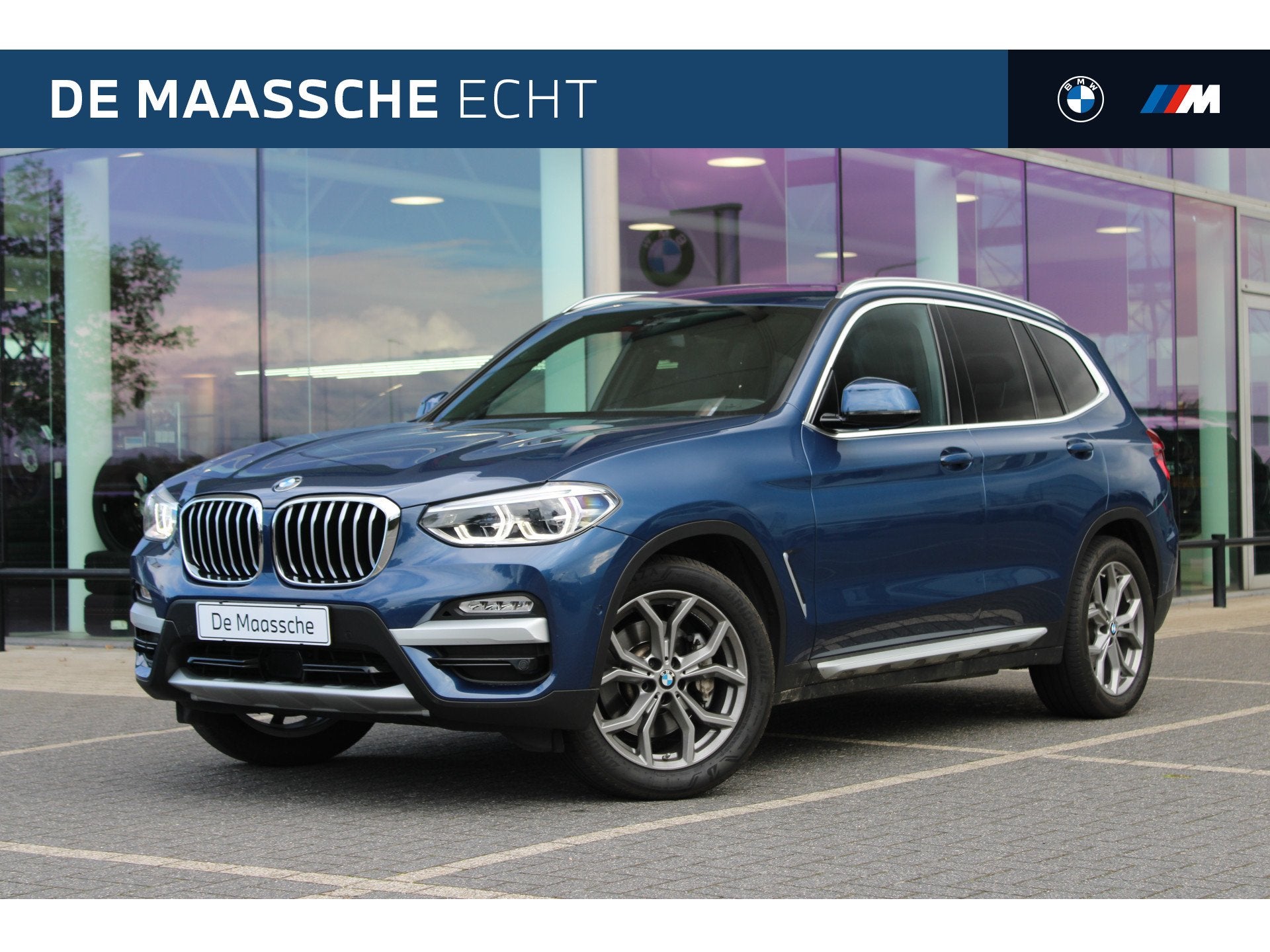 BMW X3 xDrive30i xLine Automaat / Trekhaak / Panoramadak / S, Auto's, Gebruikt, Blauw, Bedrijf, Vierwielaandrijving