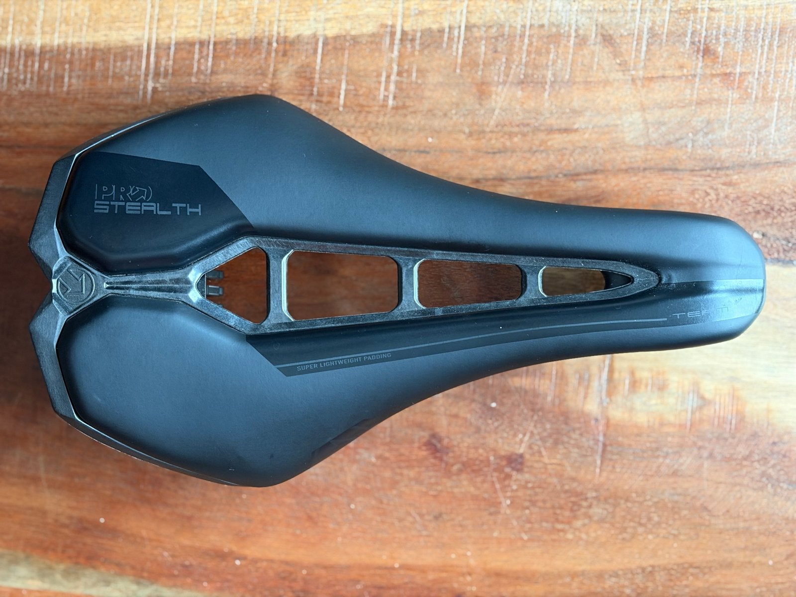 PRO Stealth Carbon Team AF Fietszadel 142mm Zwart, Fietsen en Brommers, Ophalen of Verzenden, Zo goed als nieuw, PRO, Zadel
