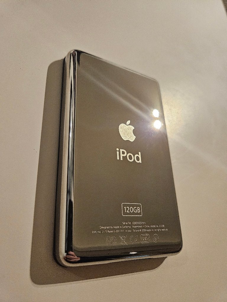 iPod Classic Nieuwe Accu (120 GB gen. 6.5), Ophalen of Verzenden, Refurbished, Classic, 40 GB en meer