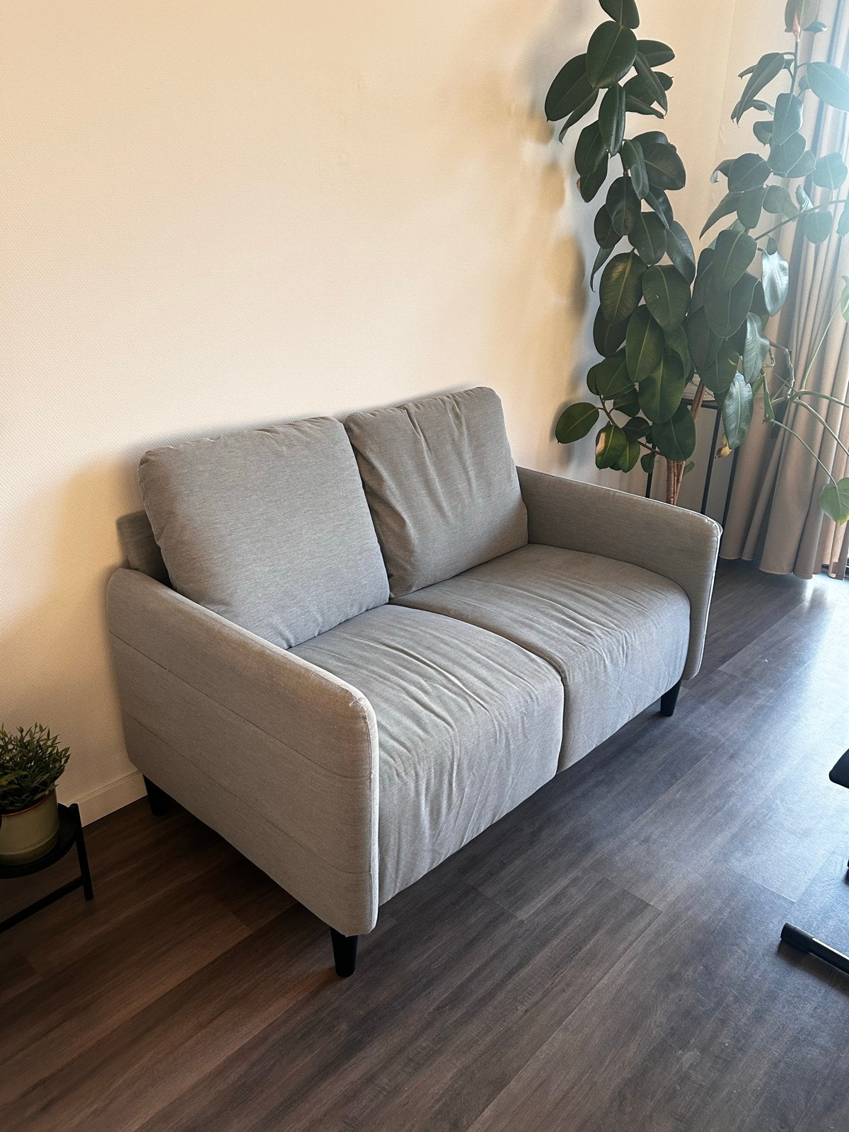 IKEA ANGERSBY 2-zitsbank, Knisa lichtgrijs, Huis en Inrichting, Banken | Sofa's en Chaises Longues, Ophalen, 150 tot 200 cm, Tweepersoons