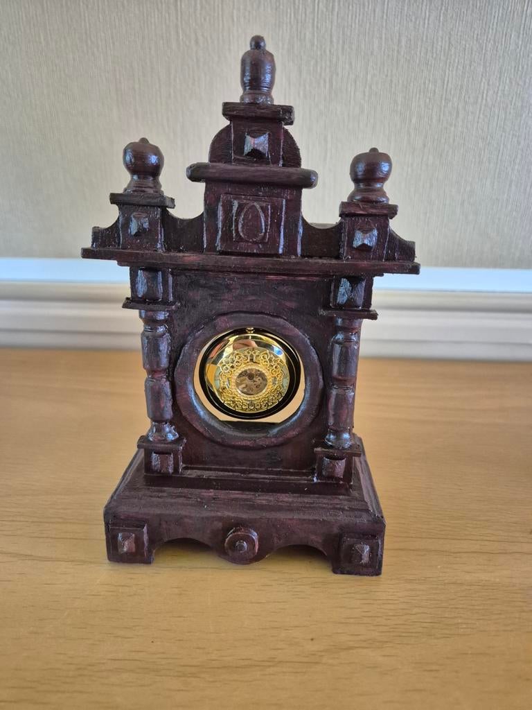 Antieke Port de Montre met Zakhorloge - Goede Staat, Antiek en Kunst, Ophalen of Verzenden