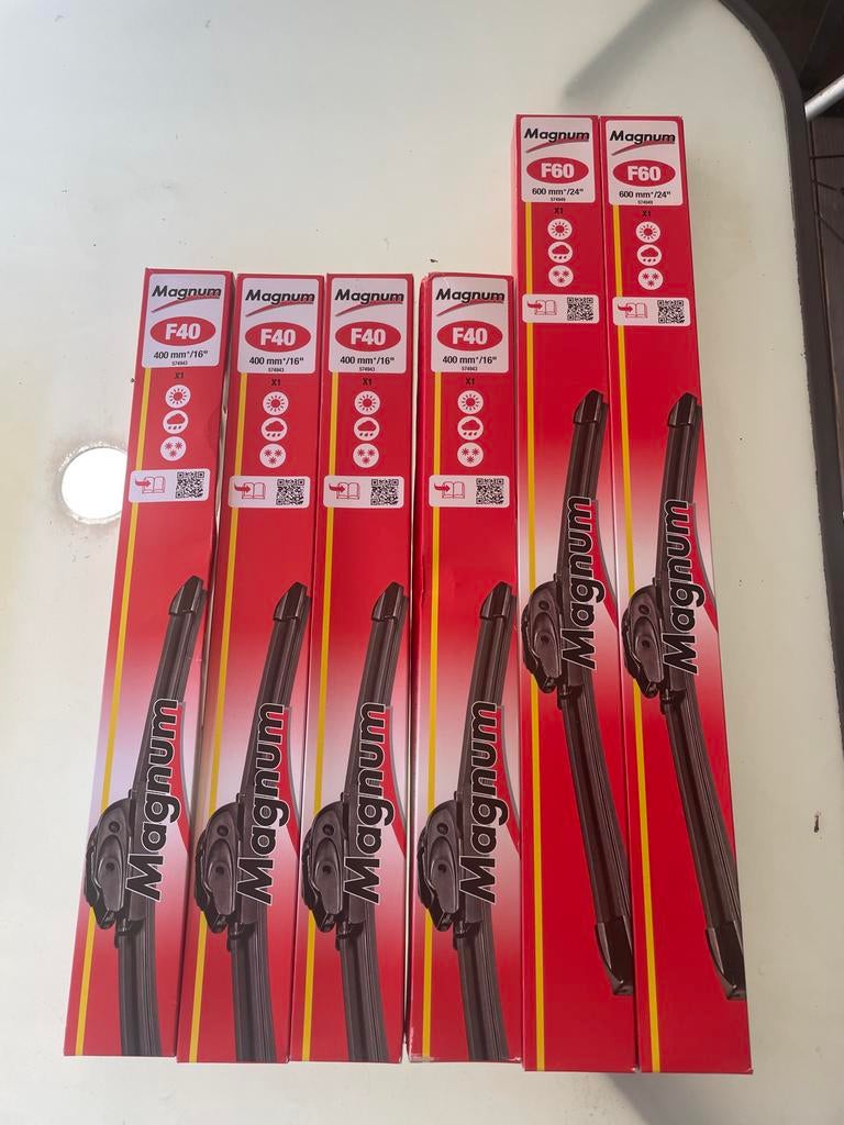 Magnum Ruitenwissers F40 (400mm) & F60 (600mm) - Nieuw, Ophalen, Nieuw, Universele onderdelen