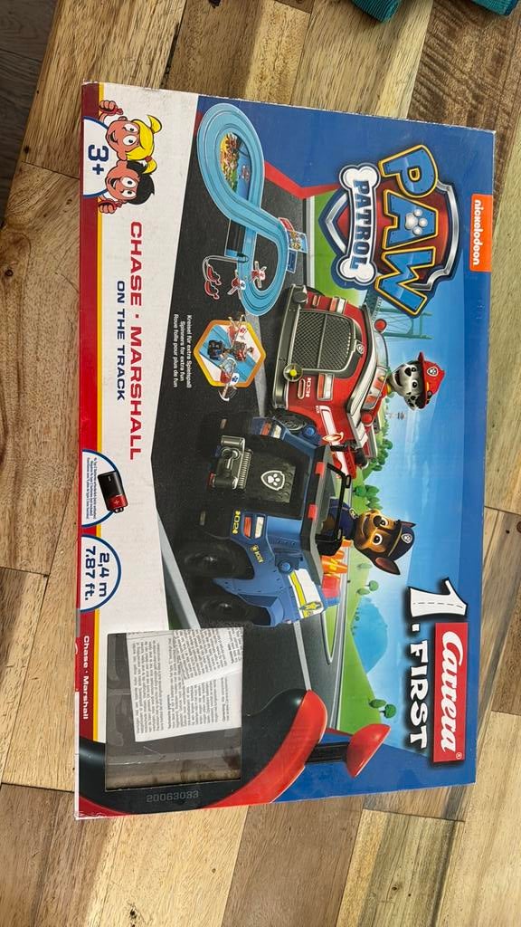 Paw patrol racebaan, Ophalen of Verzenden, Zo goed als nieuw, Jongen of Meisje