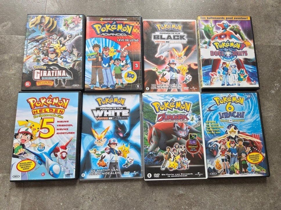 Pokémon DVD collectie - Films en TV fictie, Ophalen of Verzenden
