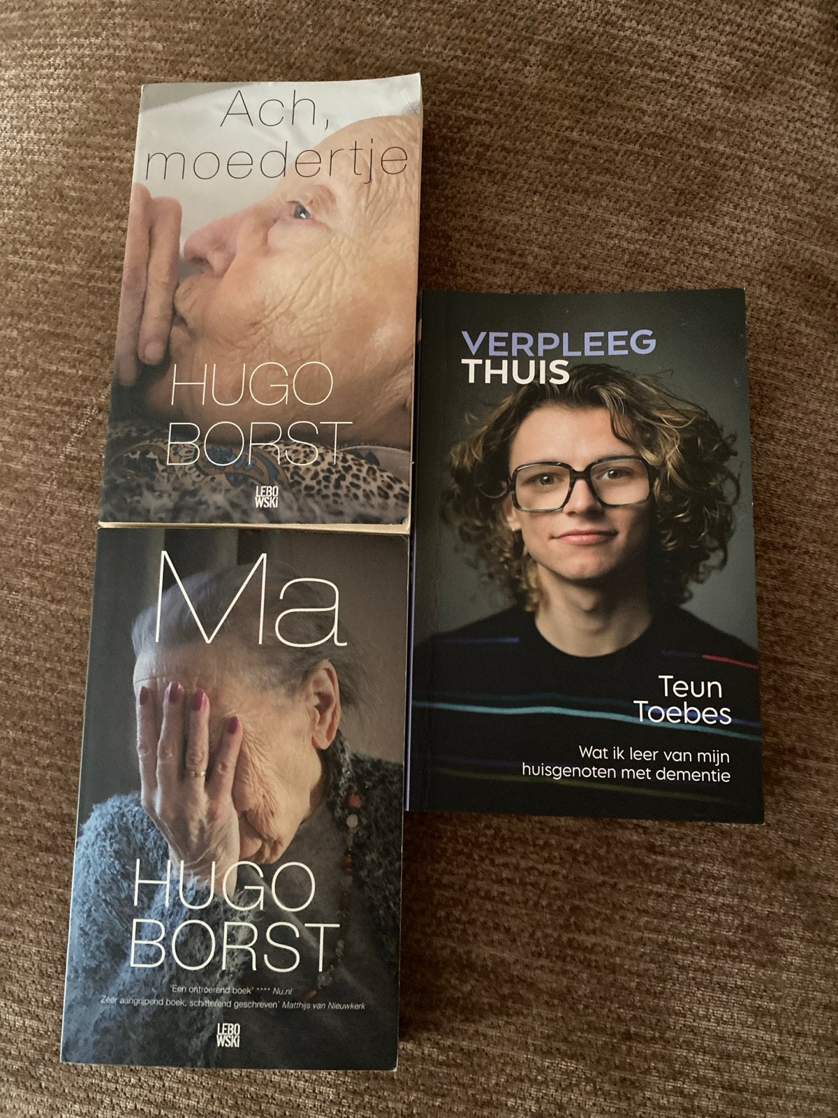 Boeken van Hugo Borst en Teun Toebes over dementie, Boeken, Ophalen of Verzenden, Zo goed als nieuw, Nederland
