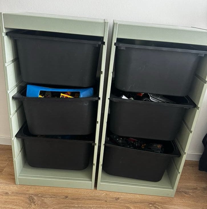 Trofast speelgoed kast 2x, Ophalen, Gebruikt, 50 tot 100 cm, Minder dan 100 cm