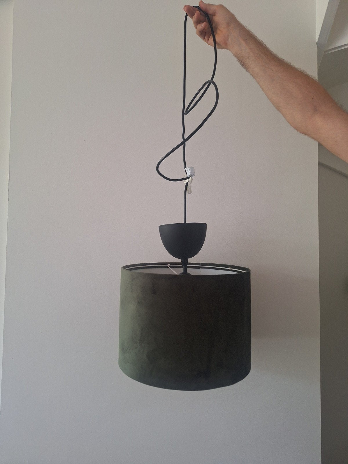 Hanglamp, Huis en Inrichting, Lampen | Hanglampen, Ophalen of Verzenden, Zo goed als nieuw, Minder dan 50 cm