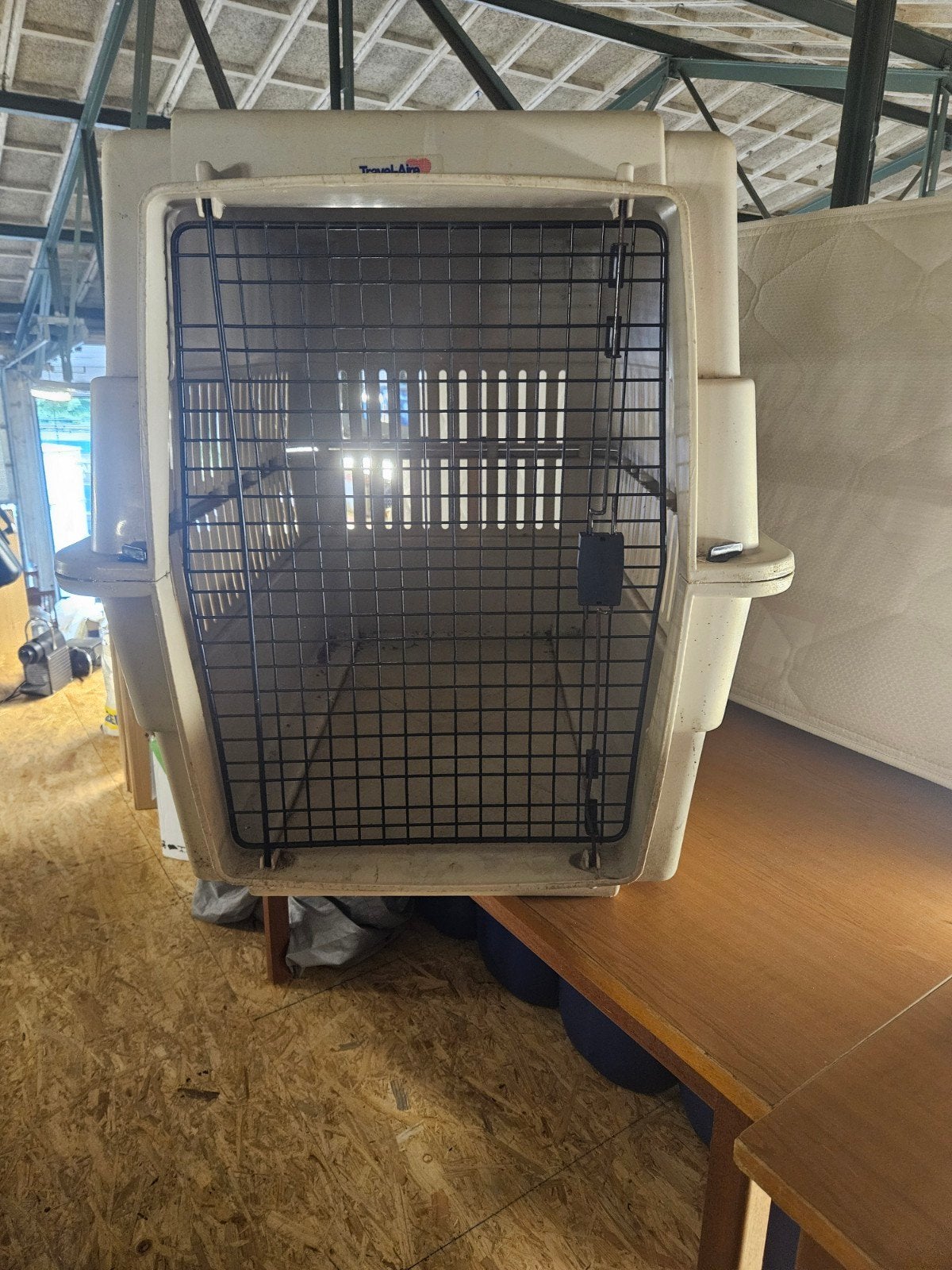 grote honden bensch, Dieren en Toebehoren, Ophalen, Zo goed als nieuw, 110 cm of meer, 65 tot 100 cm