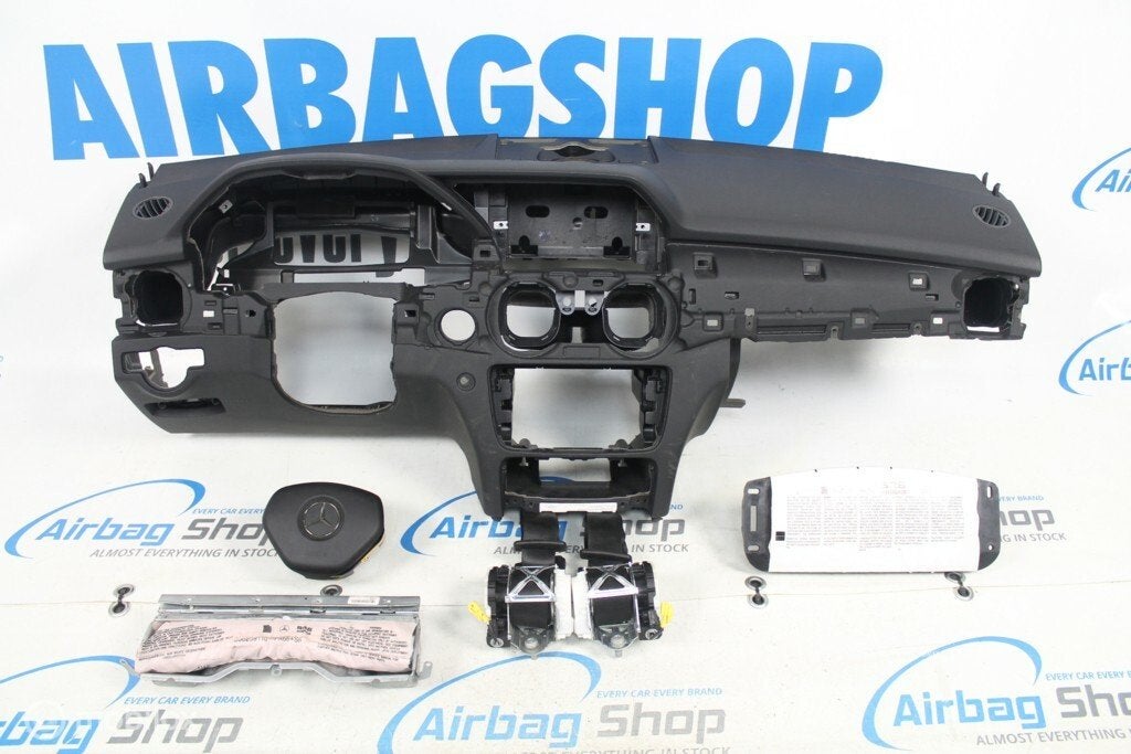 Airbag set - Dashboard Mercedes GLK facelift (2013-heden), Gebruikt, Ophalen of Verzenden