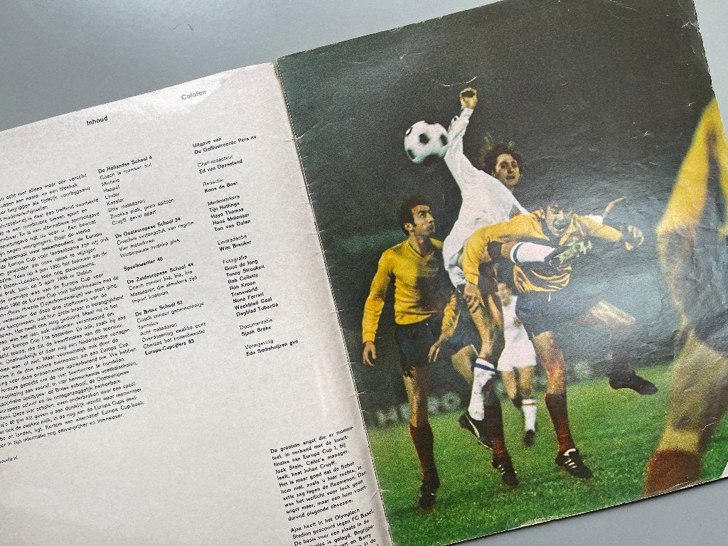 3 unieke voetbalmagazines (Nieuwe Revue specials, jaren ’70), Ophalen of Verzenden, Zo goed als nieuw, Overige binnenlandse clubs