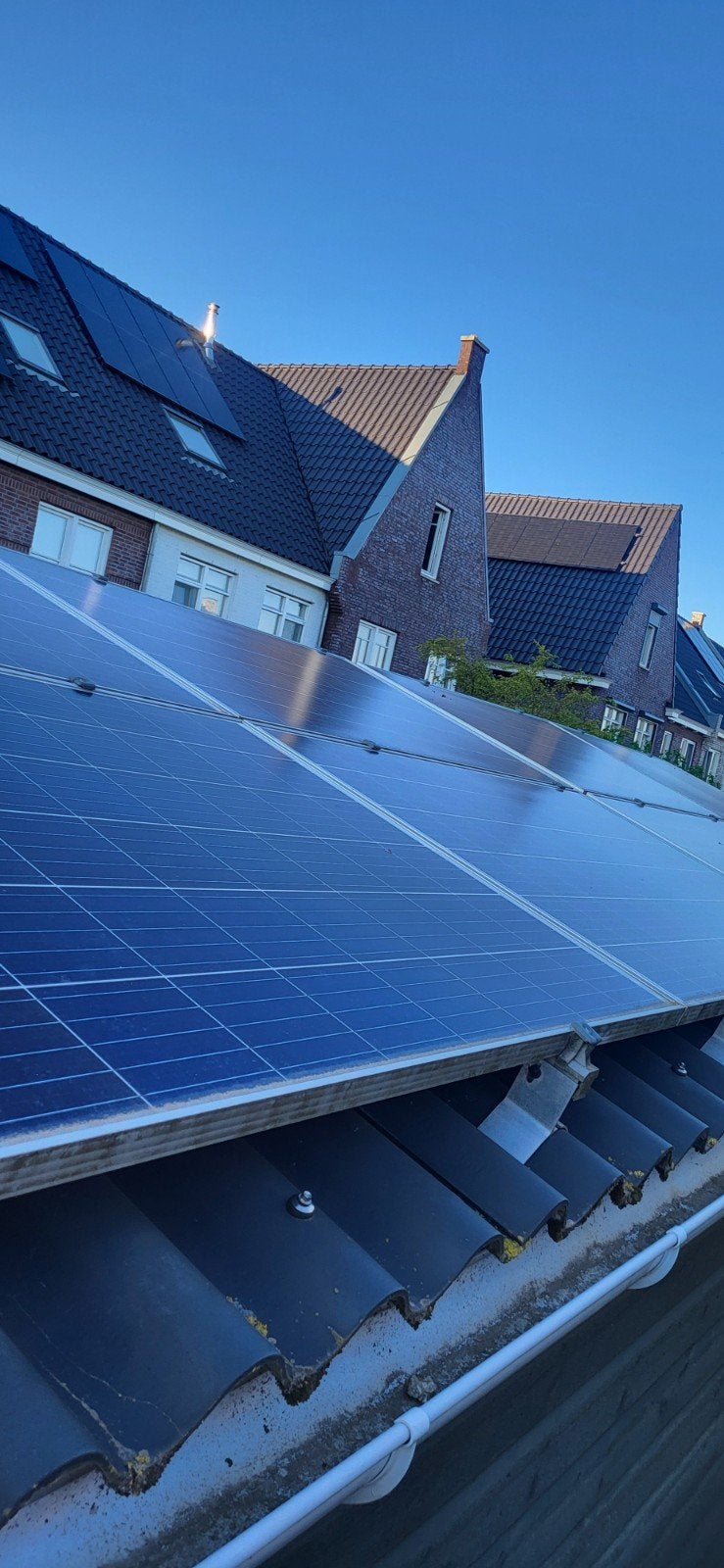 Complete zonnepaneleninstallatie 4x JA Solar + Omnik omvorme, Ophalen, Gebruikt, Overige typen