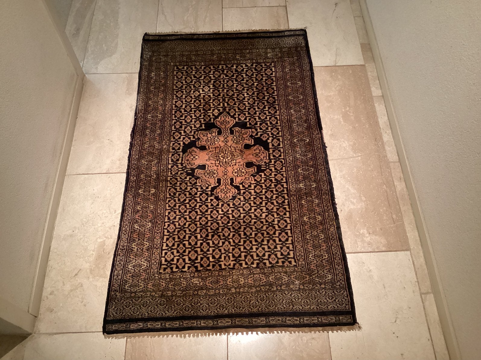 Oud Perzisch Tapijt. Beloetsji. Fijn geknoopt. 133 bij 77 cm, Ophalen of Verzenden