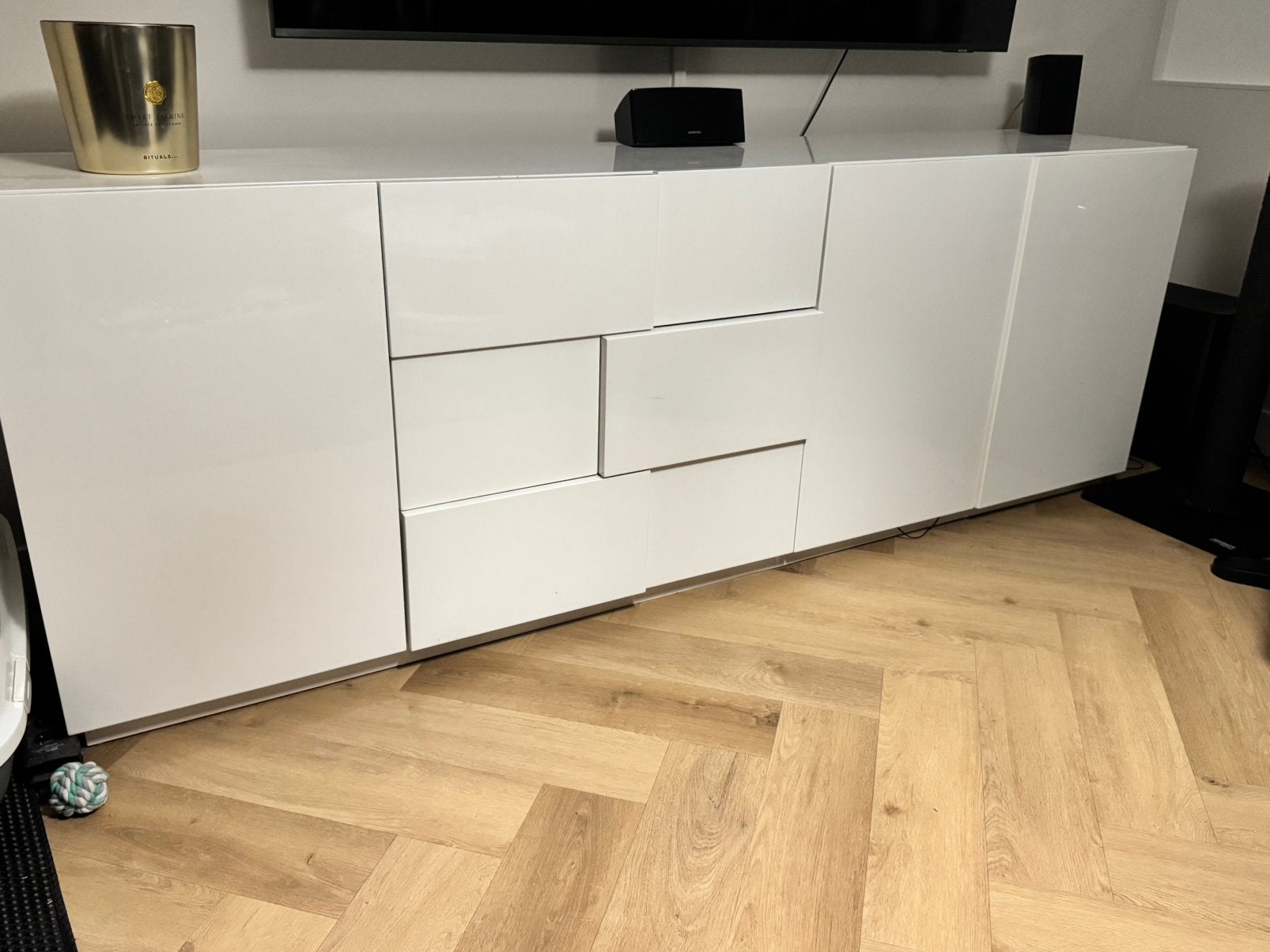 Tv kast en salontafel, Ophalen, Zo goed als nieuw, 25 tot 50 cm, Minder dan 100 cm