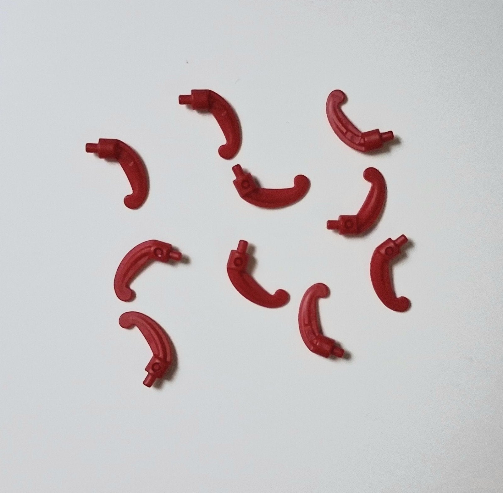 Lego 10 Rode Veertjes, Ophalen of Verzenden, Zo goed als nieuw