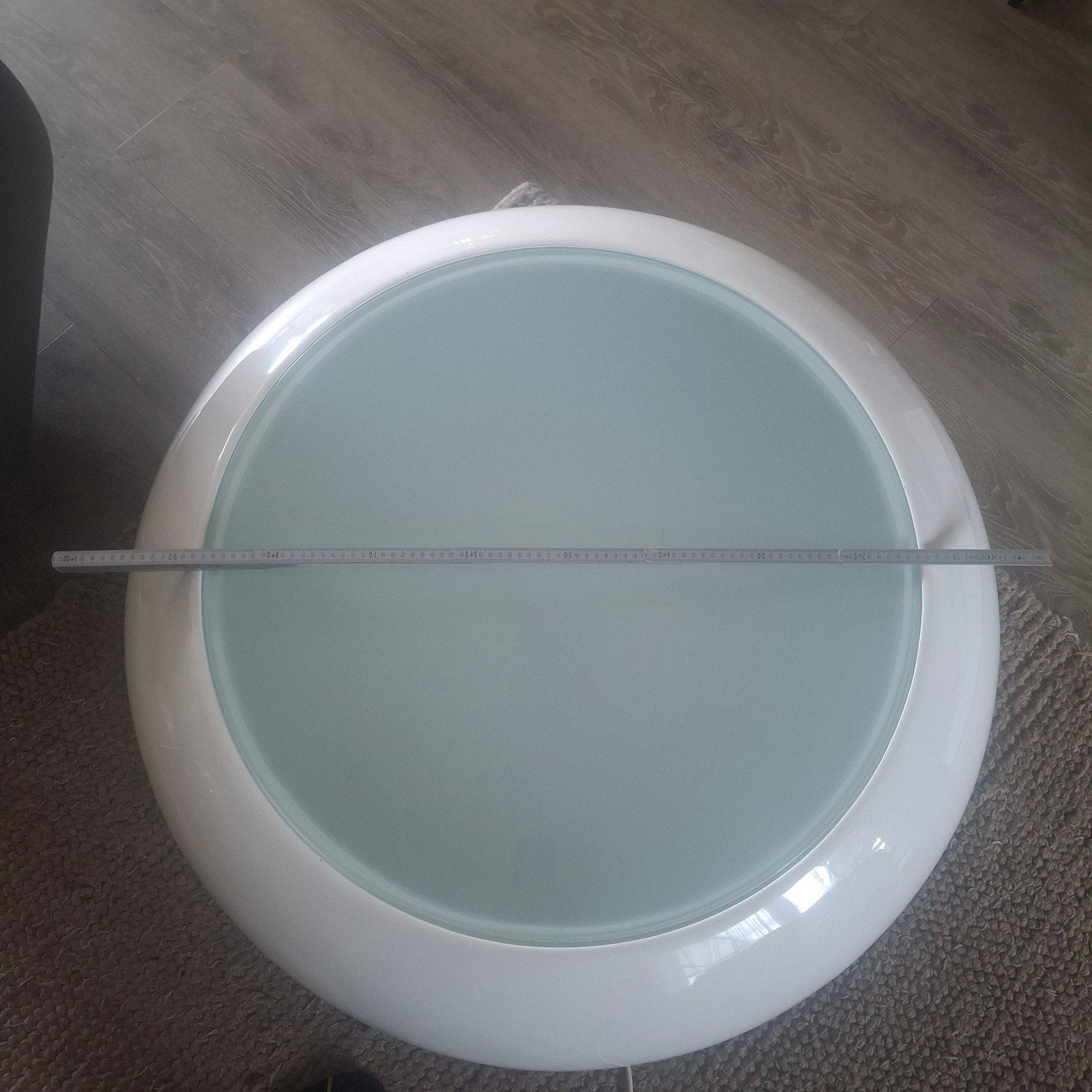 Salontafel met led verlichting, Ophalen
