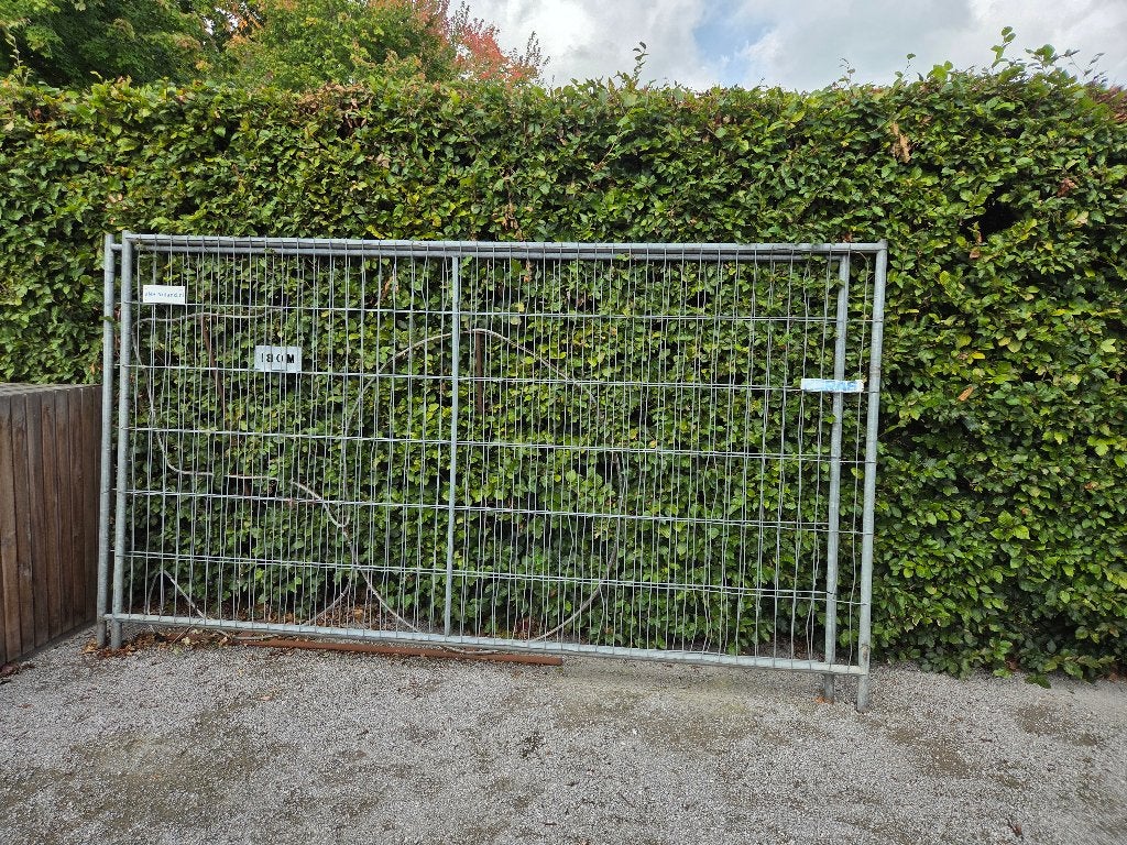 Bouwhekken, Ophalen, Gebruikt, IJzer, Spijlenhekwerk