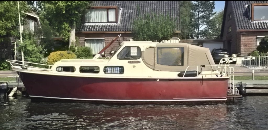 Kaagkruiser 8.5 meter ruime en comfortabele gezinsboot, Overige merken, 70 cm, Gebruikt, Binnenboordmotor