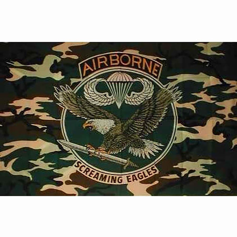 Airborne eagles  vlag leger army, Ophalen of Verzenden