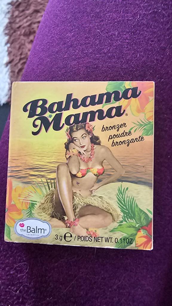 TheBalm Bahama Mama Bronzer - Gebruikt, Sieraden, Tassen en Uiterlijk, Uiterlijk | Cosmetica en Make-up, Gebruikt, Bruin, Gehele gezicht