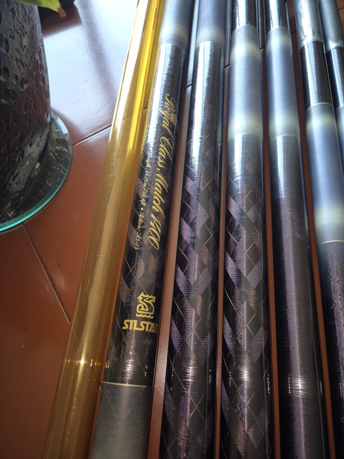 Silstar royal class match 1400 met silstar royal class foudr, Ophalen of Verzenden, Gebruikt, Vaste hengel