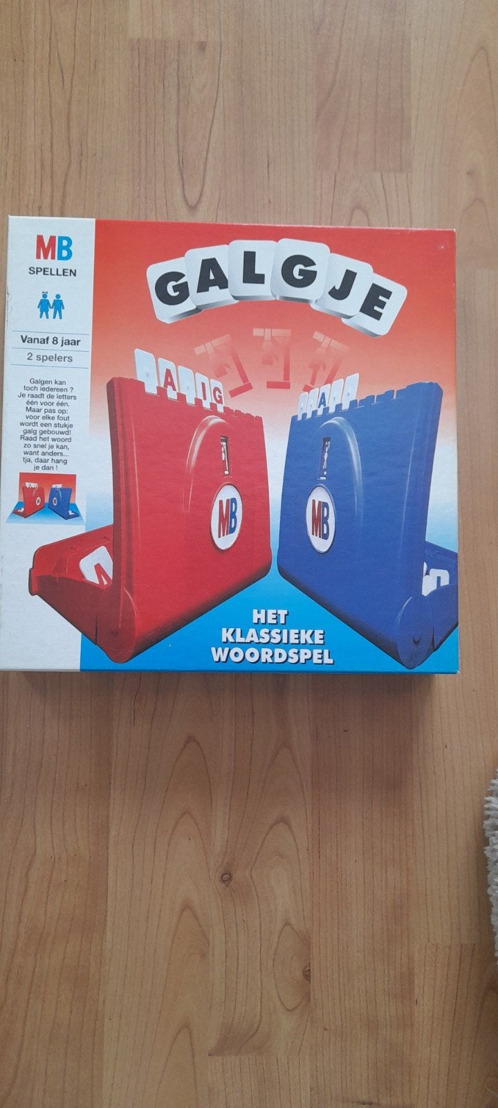 Galgje - Het Klassieke Woordspel van MB Spellen, Een of twee spelers, Ophalen, Zo goed als nieuw, MB Spellen