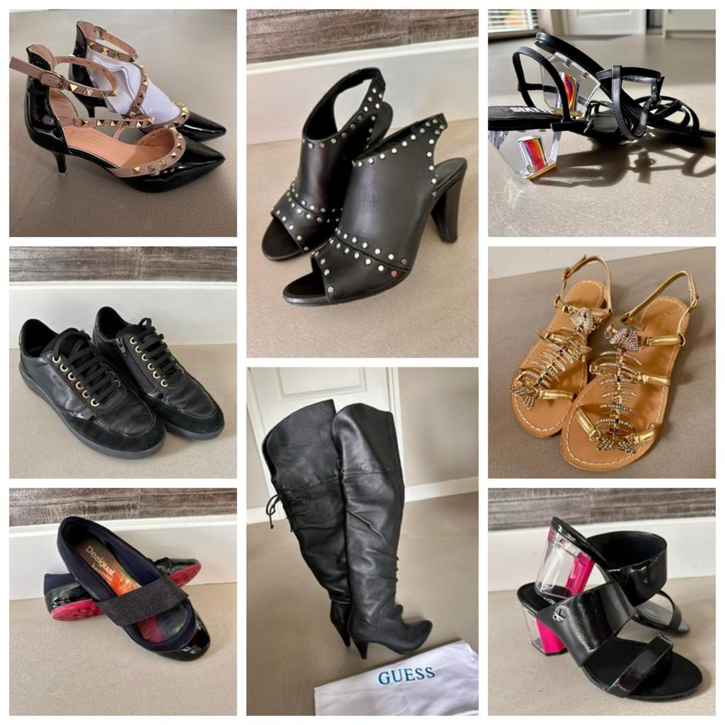 Superdeal! Pakket met 8 paar (merk-) schoenen in maat 36, Ophalen of Verzenden, Gedragen, Maat 36 (S)