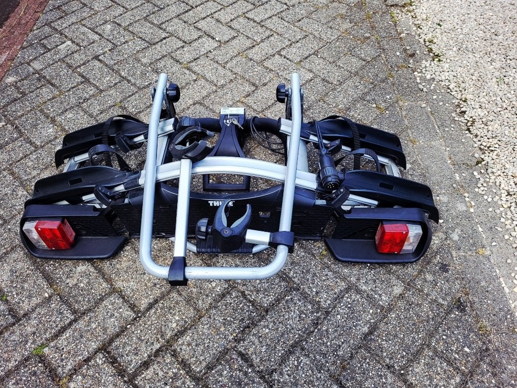 Fietsendrager Thule Euroway G2 921 voor 2 fietsen, Ophalen, Gebruikt, Trekhaakdrager