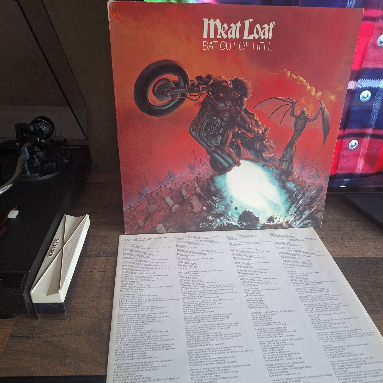 meatloaf bat out of hell, LP, Gebruikt, Ophalen of Verzenden, Hardrock