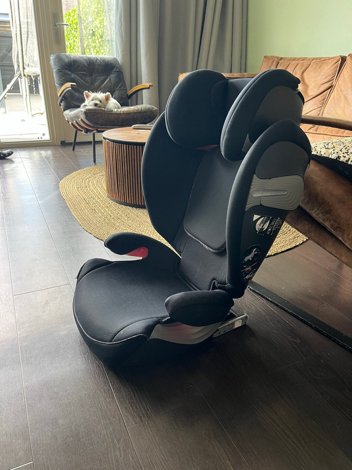 Cybex Solution X-Fix autostoel - Zwart, Gebruikt, 15 t/m 36 kg, Afneembare rugleuning, Isofix