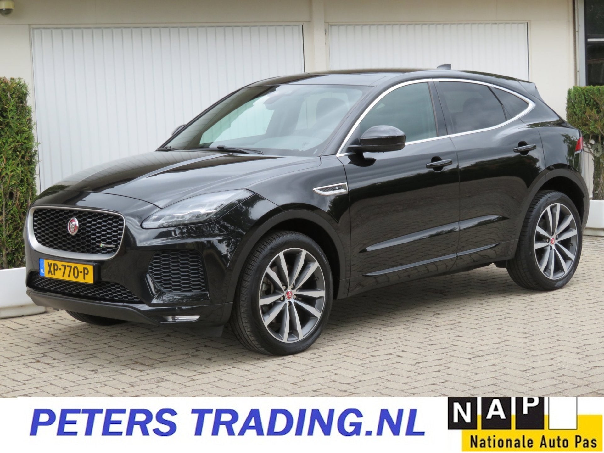 Jaguar E-PACE 2.0 P250 AWD R-Dynamic S LEDER-PANODAK-DEALER, Auto's, Jaguar, 249 pk, 4 cilinders, Met garantie (alle), Leder