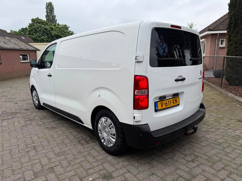 Citroen Jumpy 1.6 BlueHDI servicewagen 230V Bott inrichting, Auto's, Bestelauto's, Voorwielaandrijving, Gebruikt, Euro 6, Wit