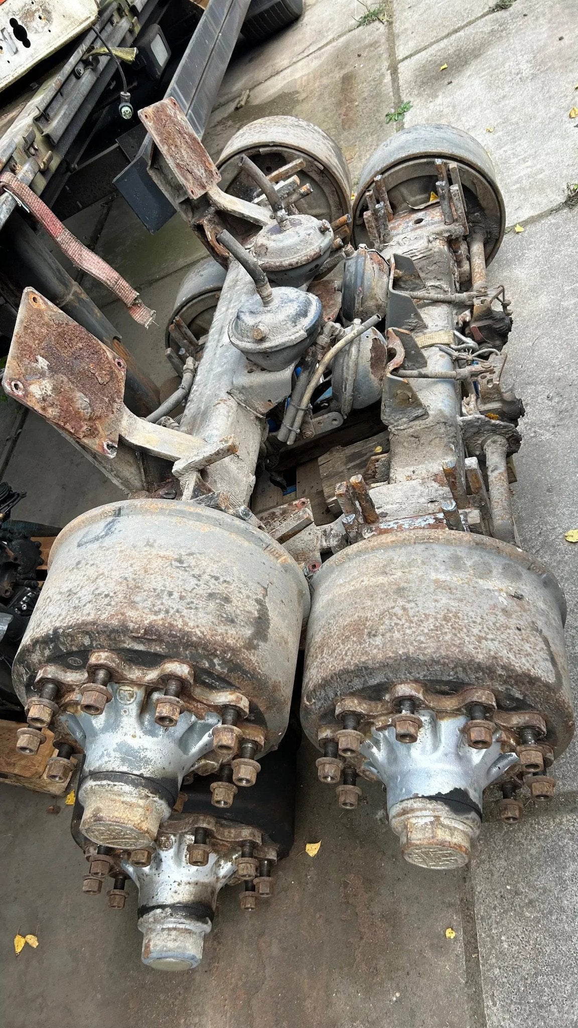 BPW 3 x bpw achteras single wheel, Gebruikt, Overige merken, Transmissie en Toebehoren