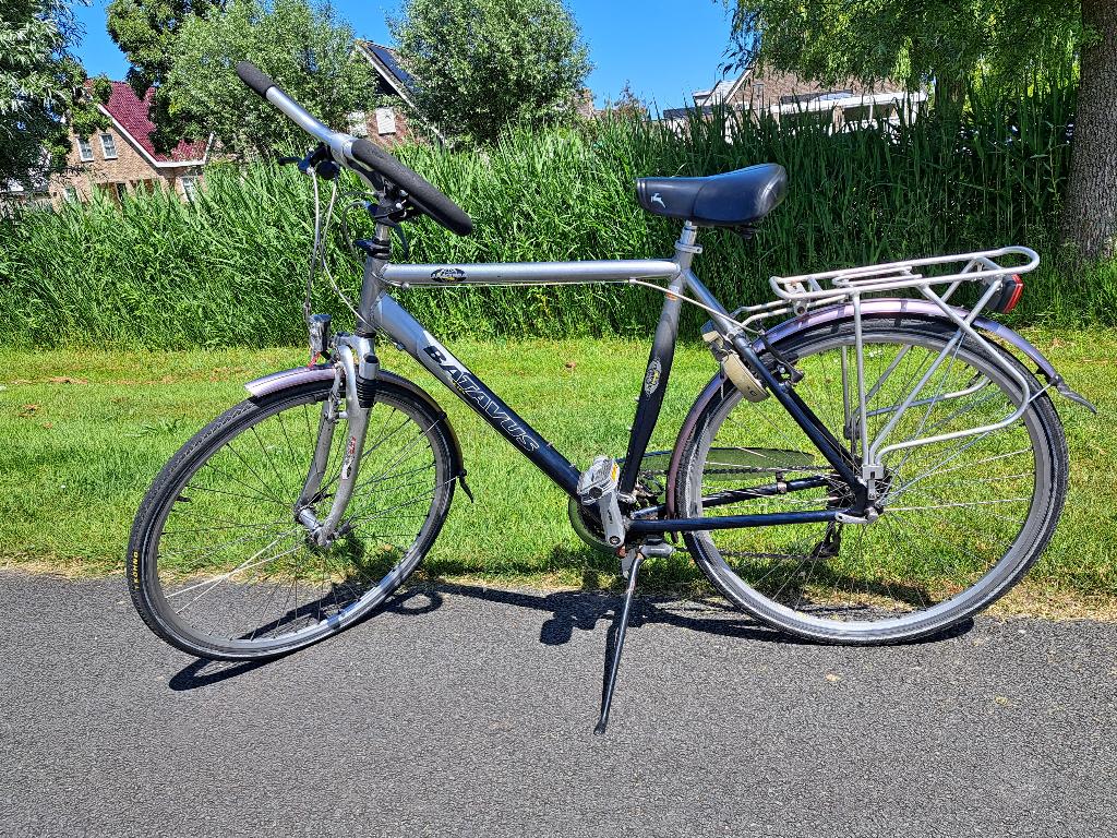 Batavus Jakima herenfiets, Fietsen en Brommers, Fietsen | Heren | Herenfietsen, Ophalen, Gebruikt, Velgrem, Versnellingen