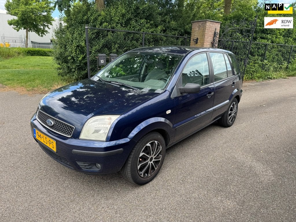Ford Fusion 1.4-16V Luxury / inruilkoopje, Auto's, Ford, Voorwielaandrijving, Blauw, Origineel Nederlands, Bedrijf