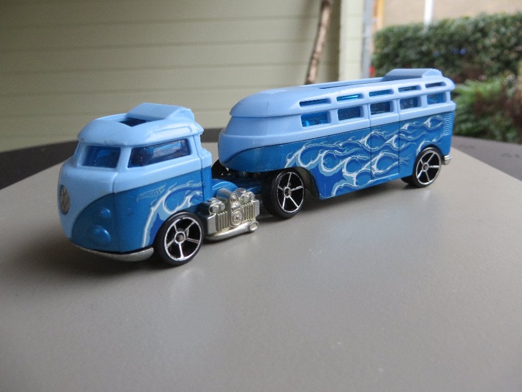 Hotwheels Track Stars Custom Volkswagen T1 Hauler Camper, Ophalen of Verzenden, Gebruikt, Auto