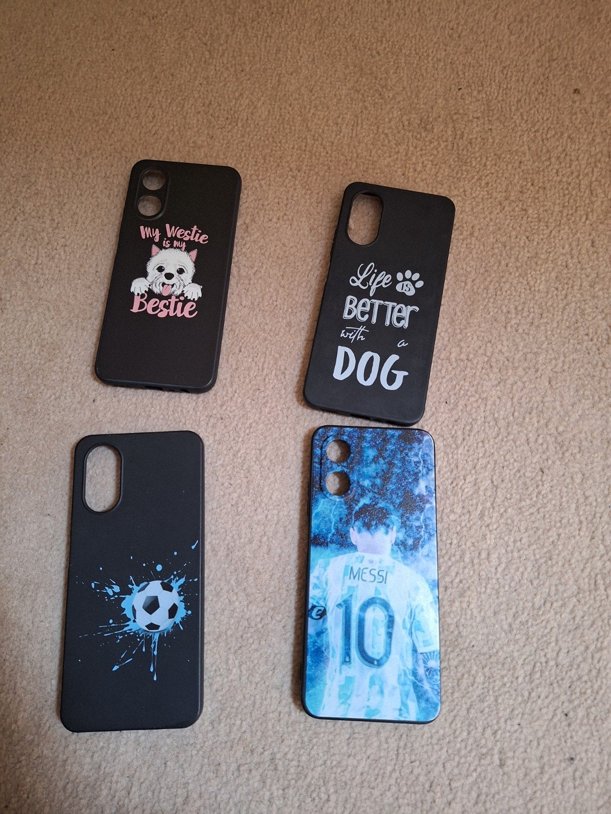 Oppo A17 Hoesjes - Diverse Designs, Ophalen of Verzenden, Gebruikt, Hoesje of Tasje