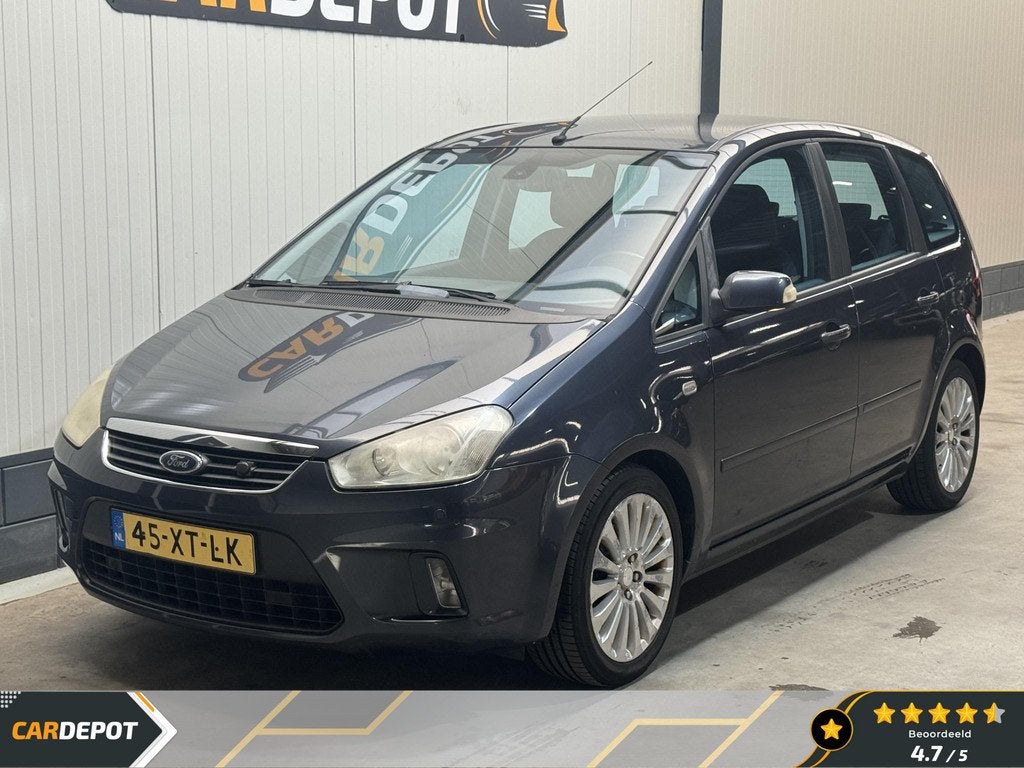 Ford Focus C-Max 1.8-16V Ghia Vol Jaar APK Nette Wagen, Voorwielaandrijving, Gebruikt, 4 cilinders, Handgeschakeld