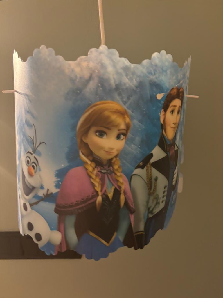 Frozen hanglamp, Ophalen, Gebruikt, Lamp