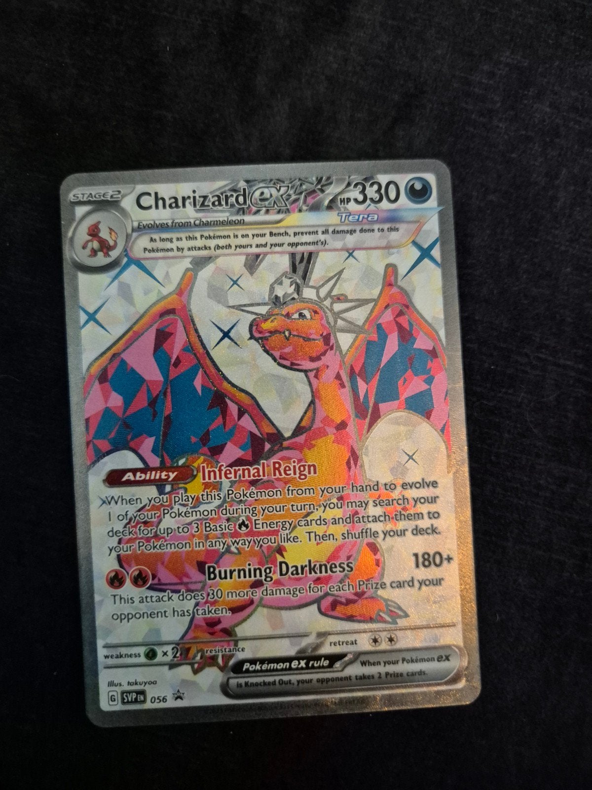charizard ex 056, Ophalen of Verzenden
