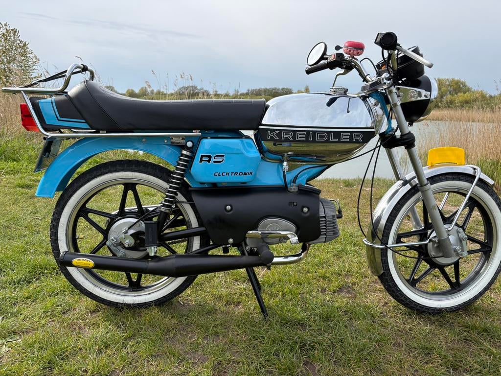 Kreidler RMC capri blauw, Fietsen en Brommers, Brommers | Kreidler, Ophalen, Zo goed als nieuw
