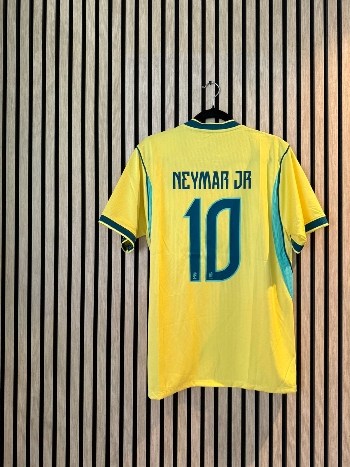Brazilië thuisshirt 2026 - Neymar JR 10 - maat L, Kleding | Heren, Sportkleding, Ophalen of Verzenden, Zo goed als nieuw