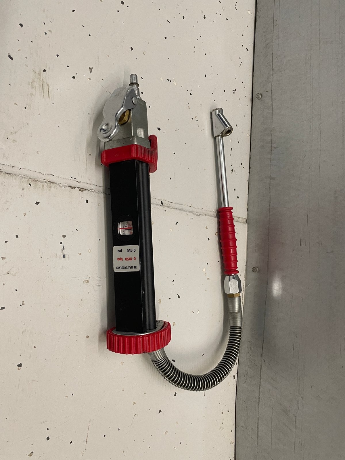 Profesionele Bandenspanningsmeter, Ophalen, Gebruikt