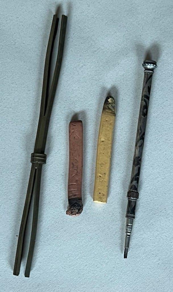 VULPOTLOOD MET STEMPEL, ZEGELWASSTAAFJES MET HOUDER, Verzenden