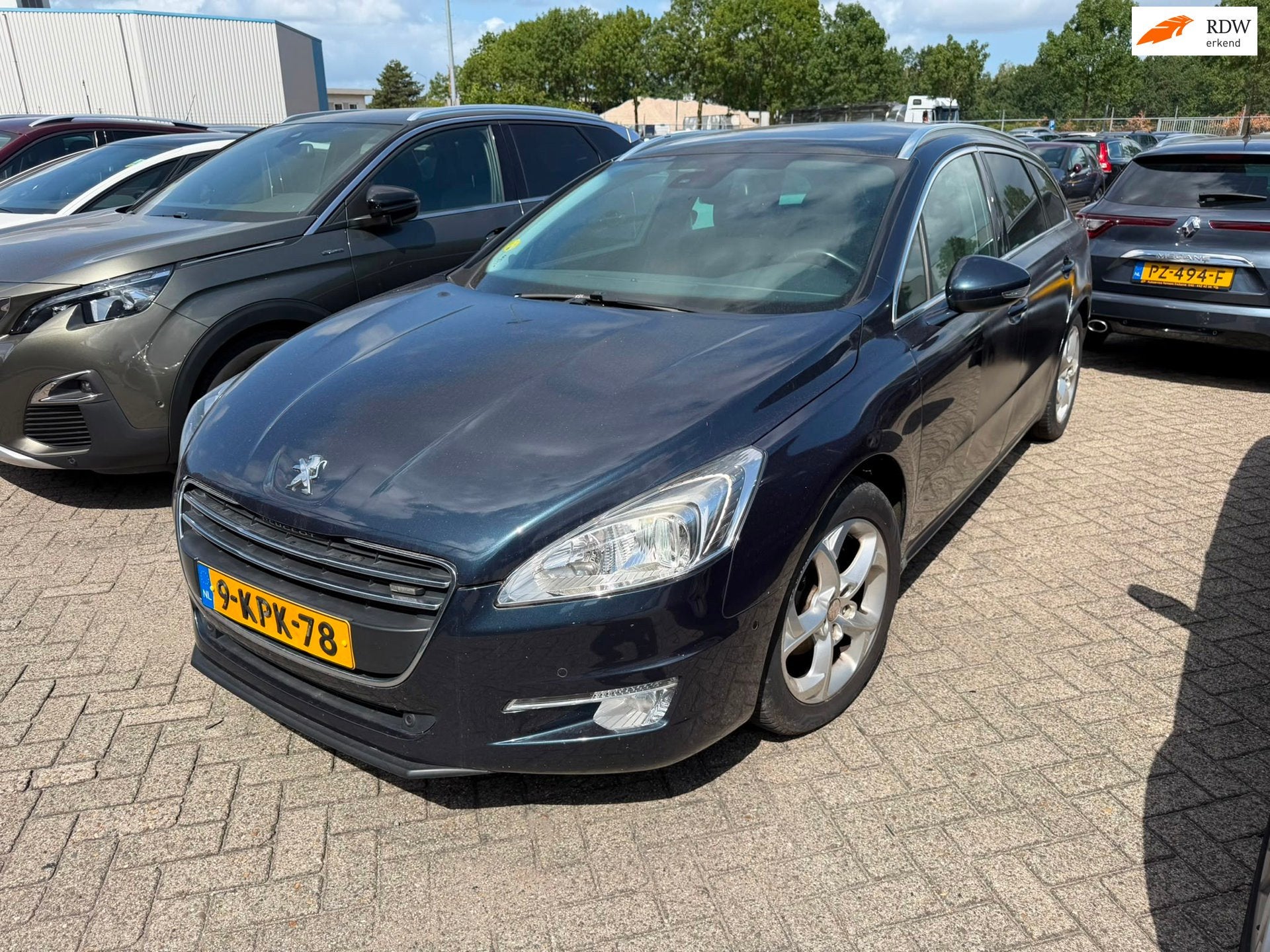 Peugeot 508 SW 1.6 e-HDi Blue Lease Executive, Auto's, Euro 5, Gebruikt, 4 cilinders, Blauw