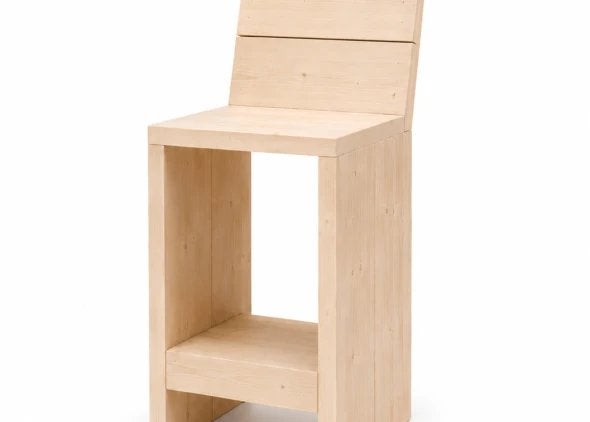 Steigerhouten Barkruk Deluxe - Set van 2, Huis en Inrichting, Peelwood, Info@peelwood.nl, Nieuw, Ophalen of Verzenden