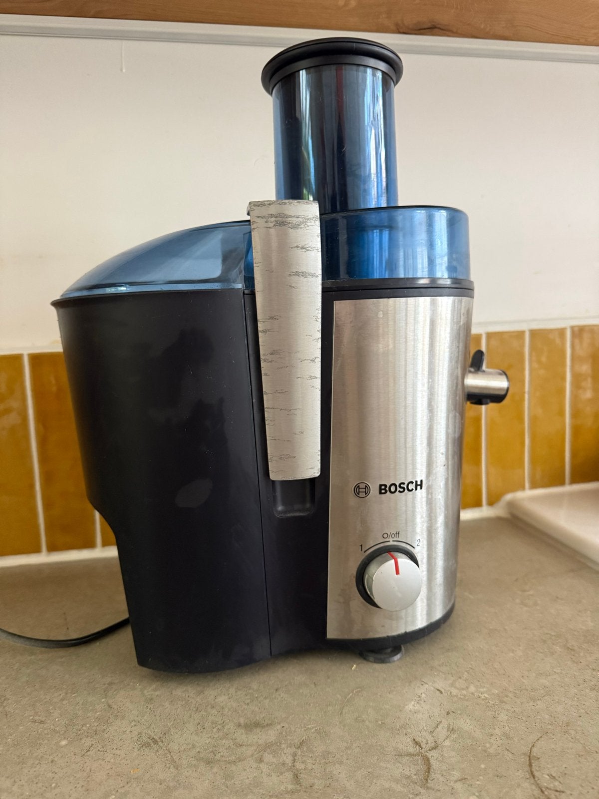 Bosch Sapcentrifuge - Krachtige Juicer voor Verse Sappen, Ophalen, Gebruikt, Elektrisch, Sapcentrifuge
