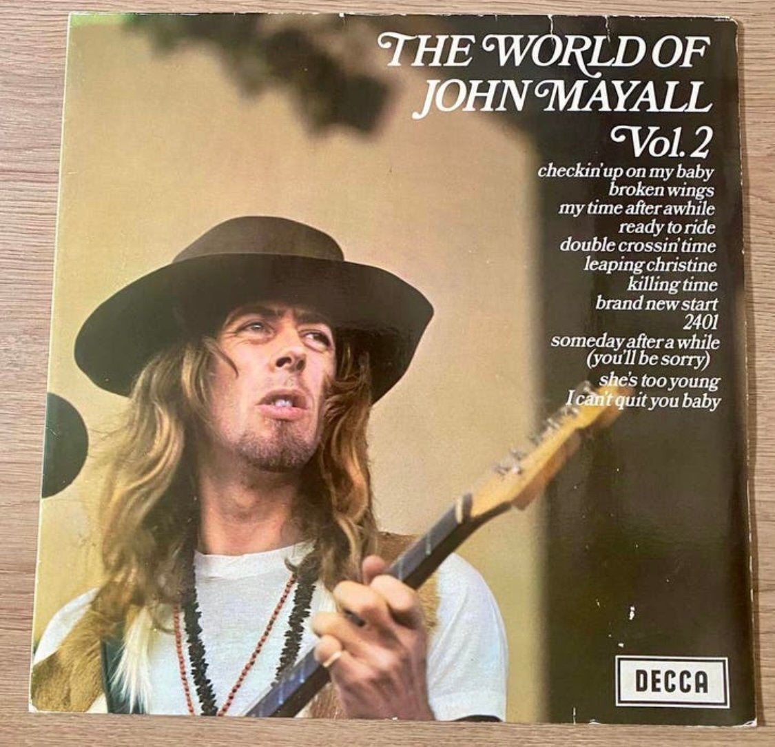 lp: John Mayall - The World Of John Mayall vol.2, Ophalen of Verzenden, Gebruikt, 12 inch, Poprock