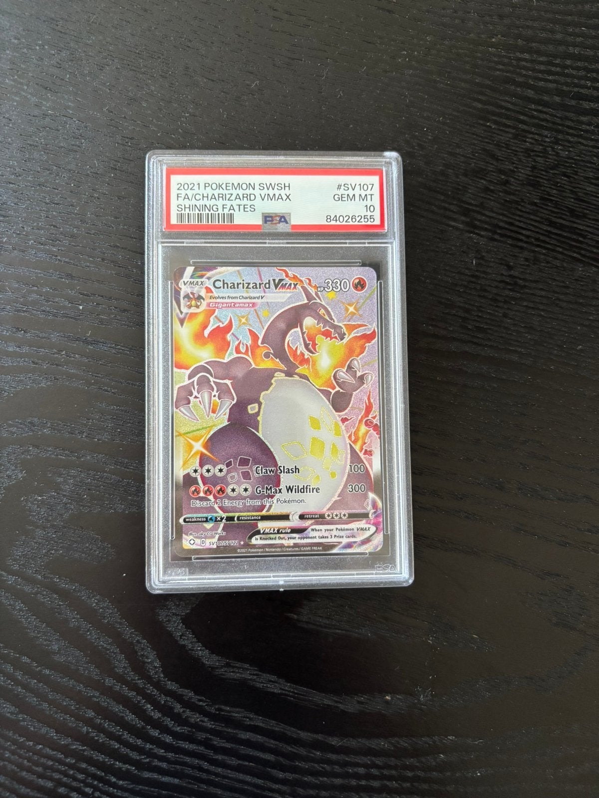 Charizard Vmax Shining Fates, Hobby en Vrije tijd, Verzamelkaartspellen | Pokémon, Ophalen of Verzenden, Zo goed als nieuw
