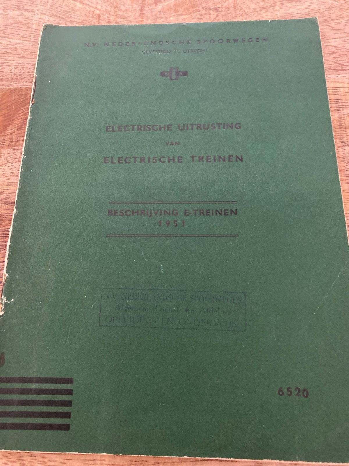 Elektrische Uitrusting van Elektrische Treinen NS 1951, Ophalen of Verzenden, Gebruikt